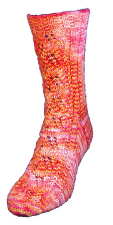 Falling Leaves Sock